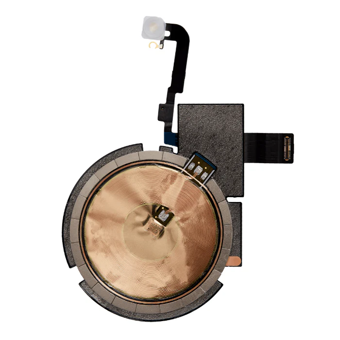 NFC-/KABELLOSE-LADESPULE + TASCHENLAMPEN-FLEX FÜR IPHONE 15 PRO