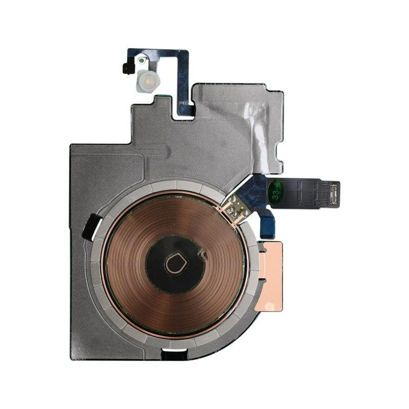 NFC-/KABELLOSE-LADESPULE + TASCHENLAMPEN-FLEX FÜR IPHONE 16 PLUS