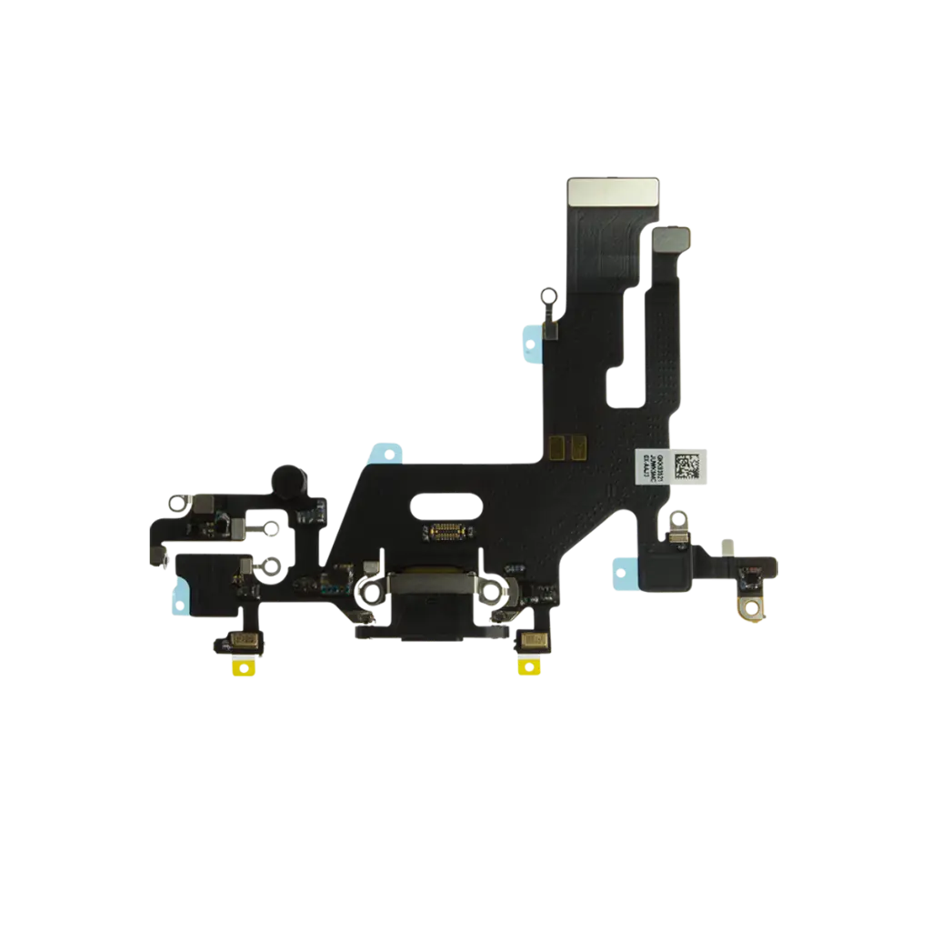 CHARGING PORT FLEX FOR IPHONE 11 BLACK