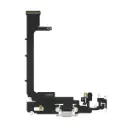 LADEANSCHLUSS-FLEX + BOARD FÜR IPHONE 11 PRO MAX SILVER (PULLED QUALITY/ORIGINAL)