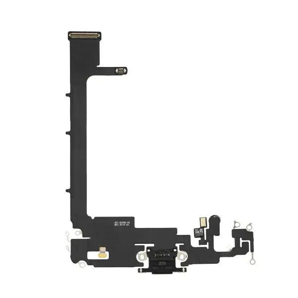 Ladeanschluss-Flex + Platine für iPhone 11 Pro Max Space Grau (Original ausgebaut)