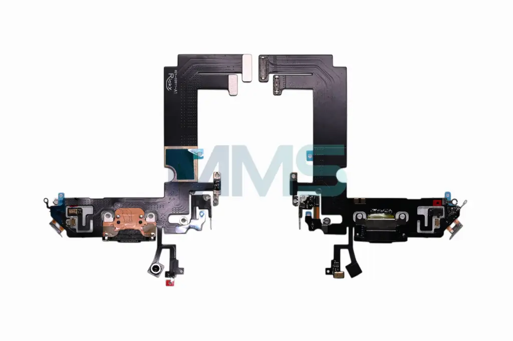 Conector de carga flexible para iPhone 12 Mini negro