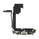 Ladeanschluss-Flex für iPhone 15 Pro Max Titan – Schwarz
