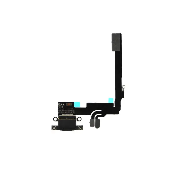 Ladeanschluss-Flex für iPhone 16 Pro Titan – Schwarz