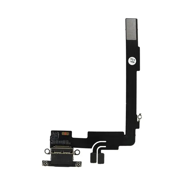 Ladeanschluss-Flex für iPhone 16 Pro Max Titan – Schwarz