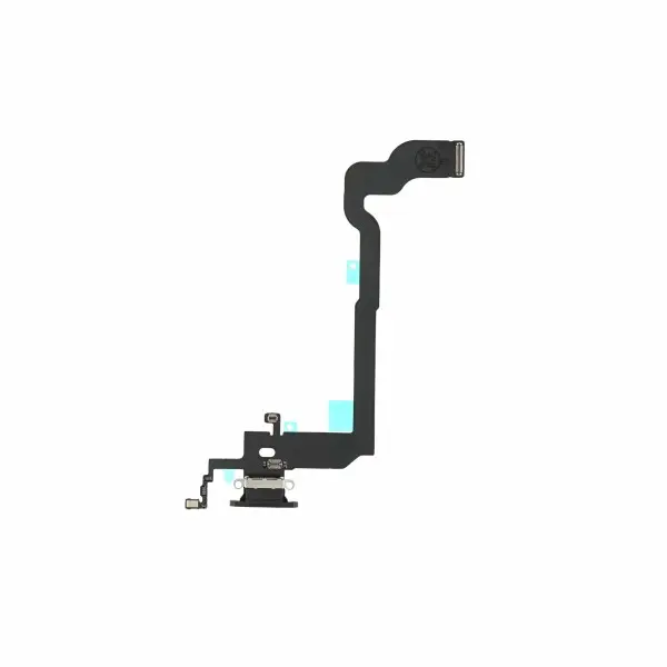 Ladekonnektor-Flex für iPhone X – Schwarz