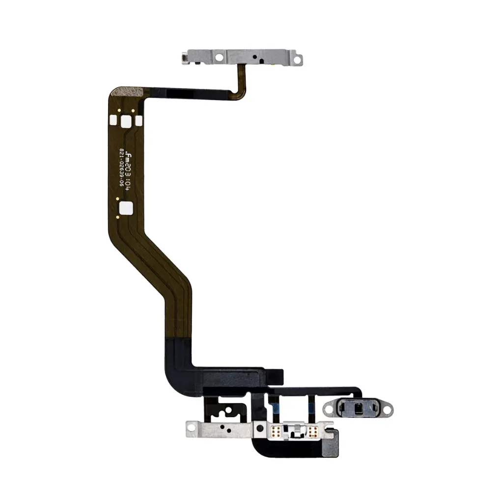 Ein-/Aus- + Lautstärketasten-Flex für iPhone 12/12 Pro (Original ausgebaut)