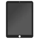 Original ausgebautes Tablet-Display für iPad Air 2 (2014) (A1566, A1567) – Schwarz