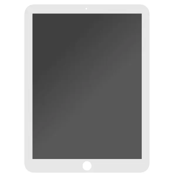 Original ausgebautes Tablet-Display für iPad Air 2 (2014) (A1566, A1567) – Weiss