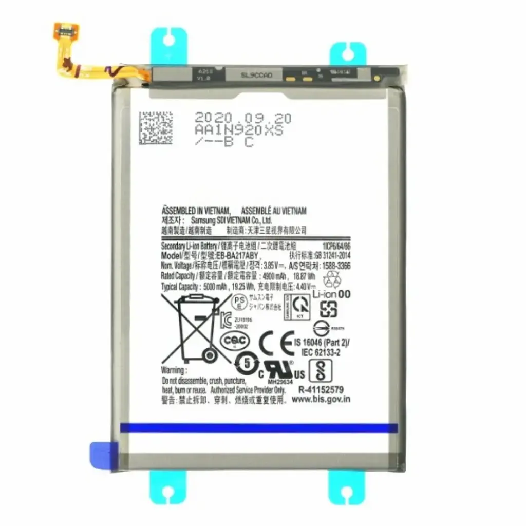 SUNIX AKKU FÜR SAMSUNG A12 A125 / A21S A217 / A13 A135 / A12 NACHO A127 / A02 A022 / A04S A047