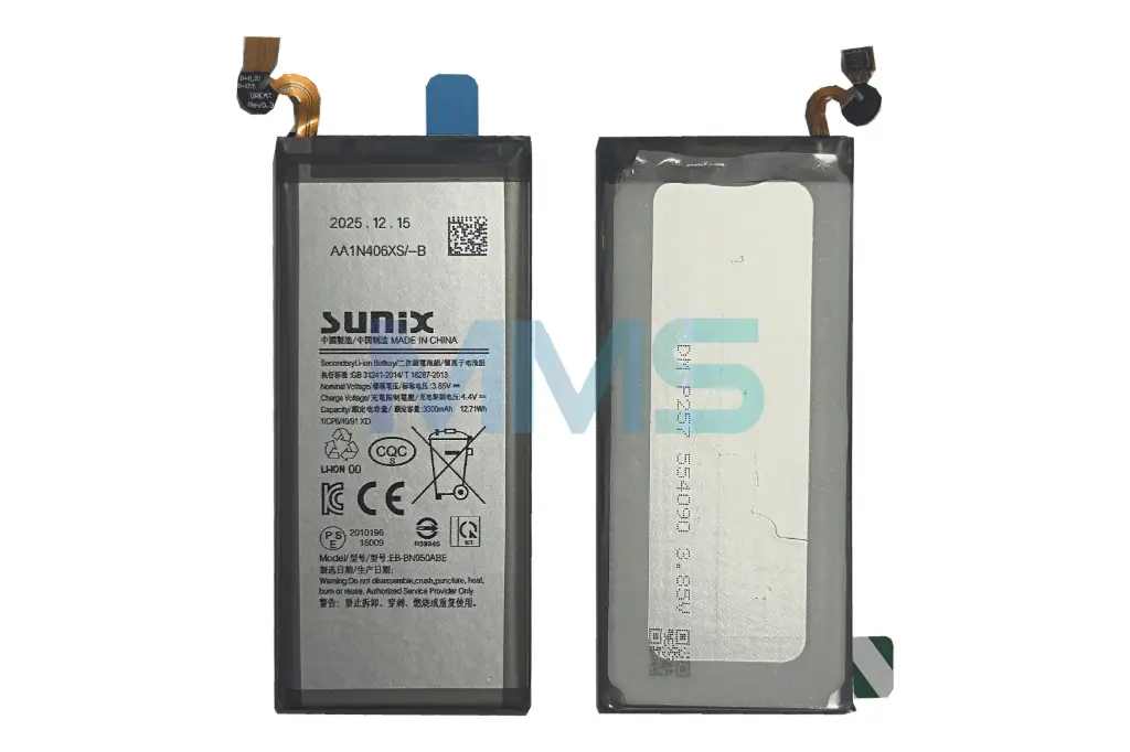 Sunix Akku für Samsung Galaxy Note 8 N950F N950FD Galaxy Note 8 Duos/Note 8 Dual SIM