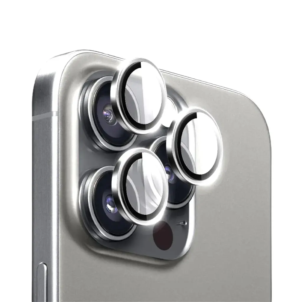 SUNIX CAMERA LENS PROTECTOR REDESIGNER FOR IPHONE 16 PRO MAX WHITE 