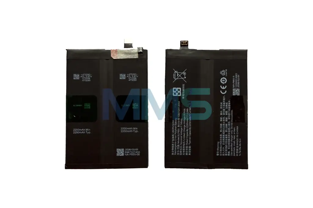 Batería para Oppo Find X5 Lite/Reno 6 Pro/Reno 8 Lite/Reno 8 5G (BLP855) (copia de alta calidad)