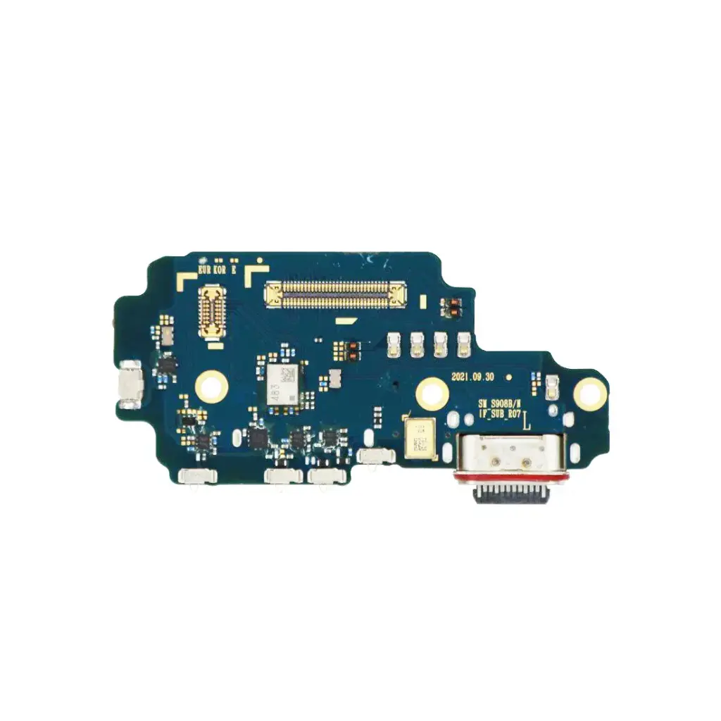 CHARGING BOARD FOR SAMSUNG S22 ULTRA S908 VARIANTE: SM-S908B, SM-S908B/DS, SM-S908U, SM-S908U1, SM-S908W, SM-S908N, SM-S9080, SM-S908E, SM-S908E/DS