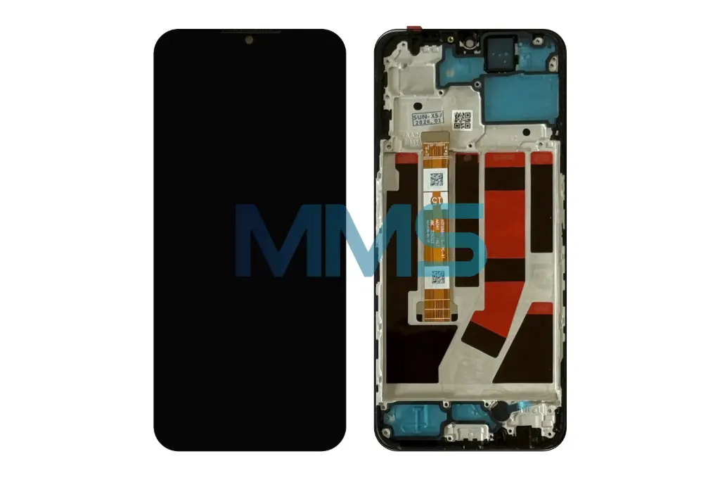 In-Cell für Oppo A77 5G (CPH2339) 2022 mit Rahmen