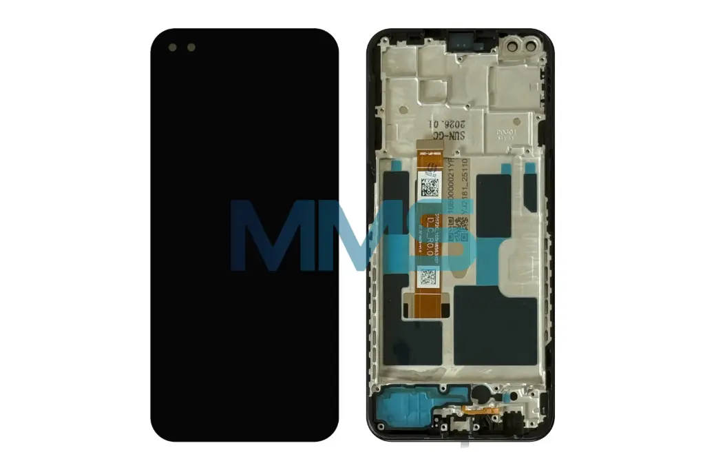 In-Cell for Oppo Reno 4 Z 5G Space 2020 with Frame