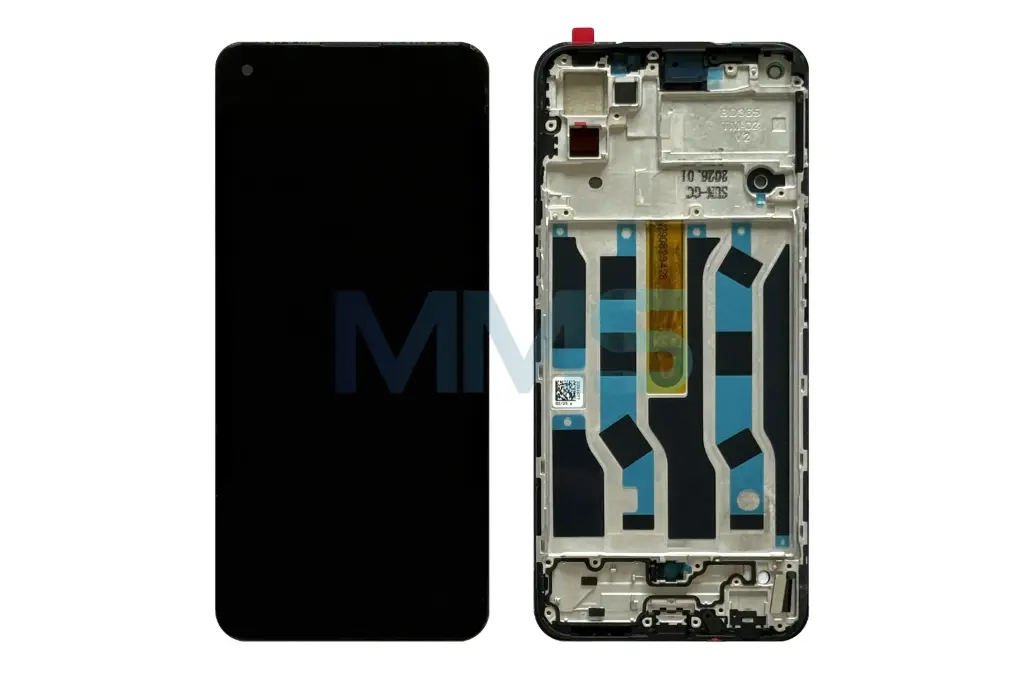 In-Cell für Oppo Reno 5 4G Polarstern 2020 mit Rahmen