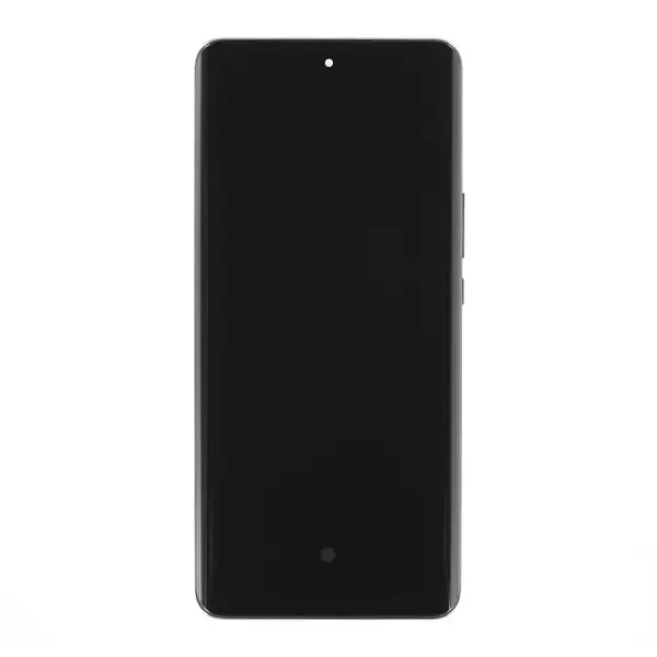 In-Cell für Honor Magic5 Lite Silber 2023 mit Rahmen