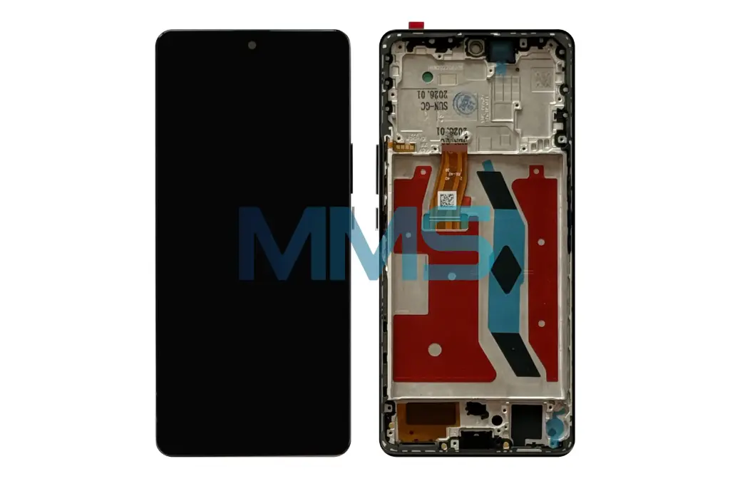 In-Cell para Honor magic5 Lite plata 2023 con marco
