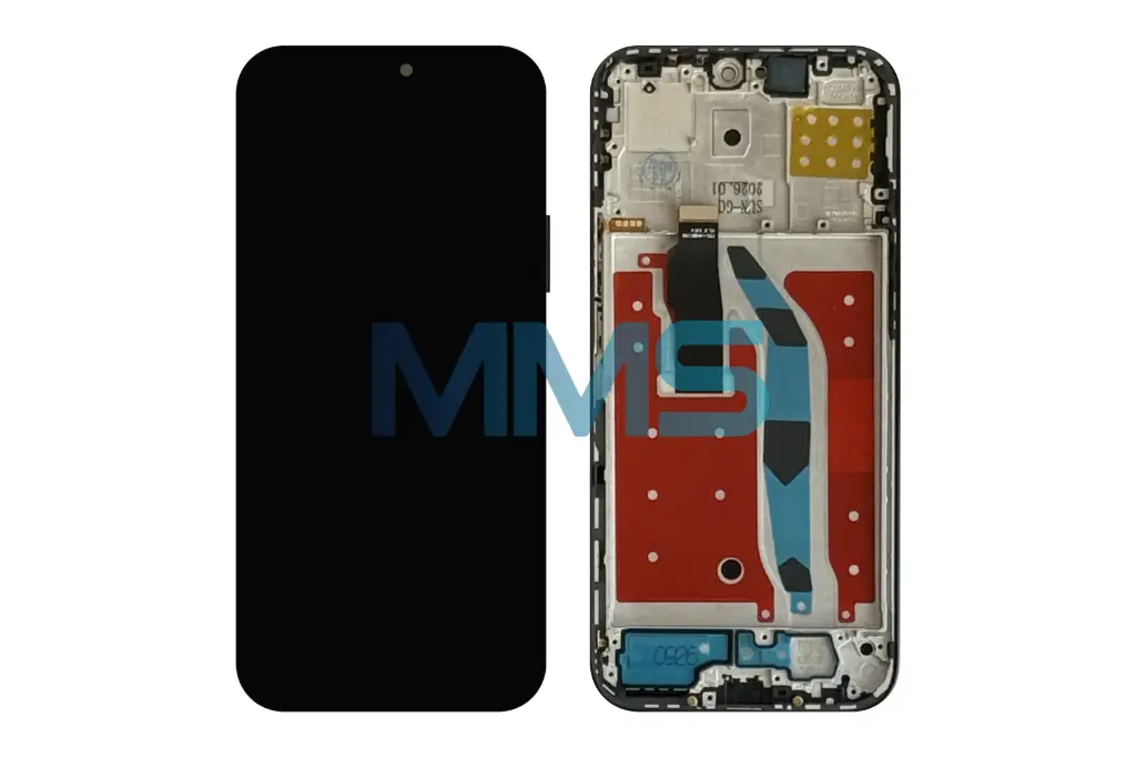 In-Cell for Honor X8B Black 2023 with Frame