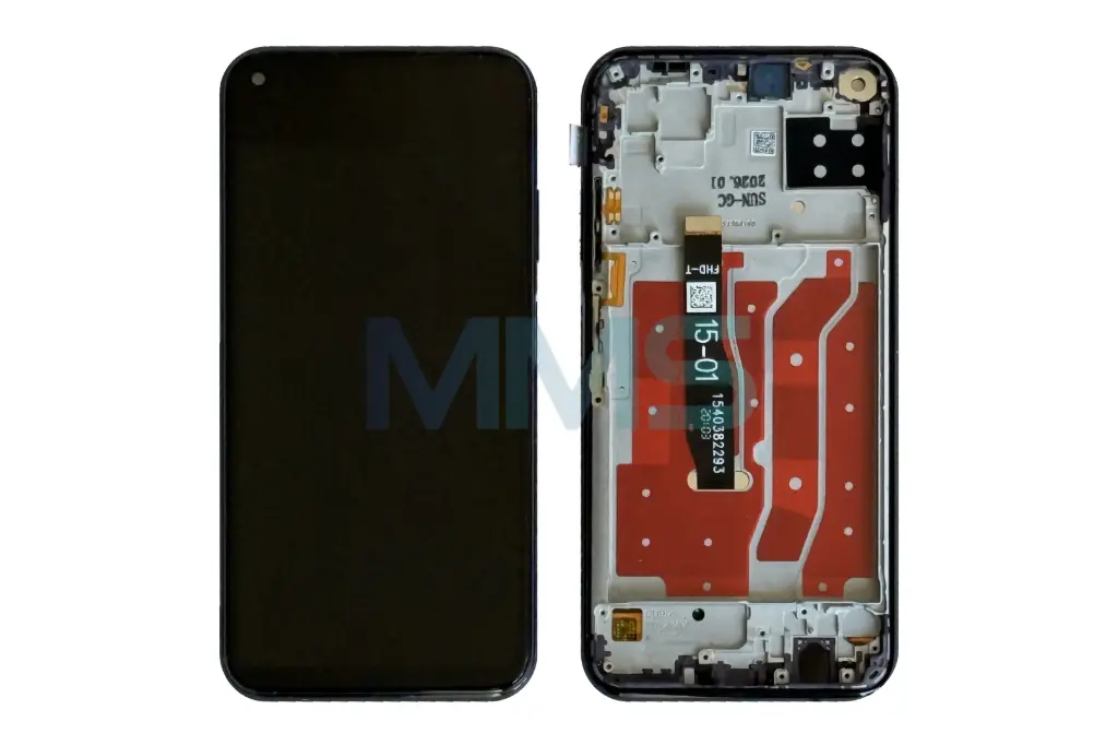 In-Cell for Huawei P40 Lite Black 2020 with Frame