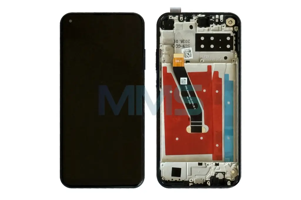 In-Cell for Huawei P40 Lite E Midnight Black 2020 with Frame