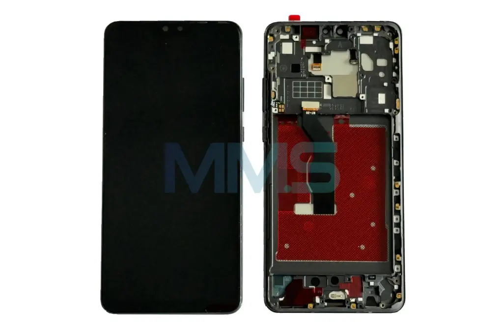 In-Cell für Huawei Mate 30 Schwarz 2019 mit Rahmen