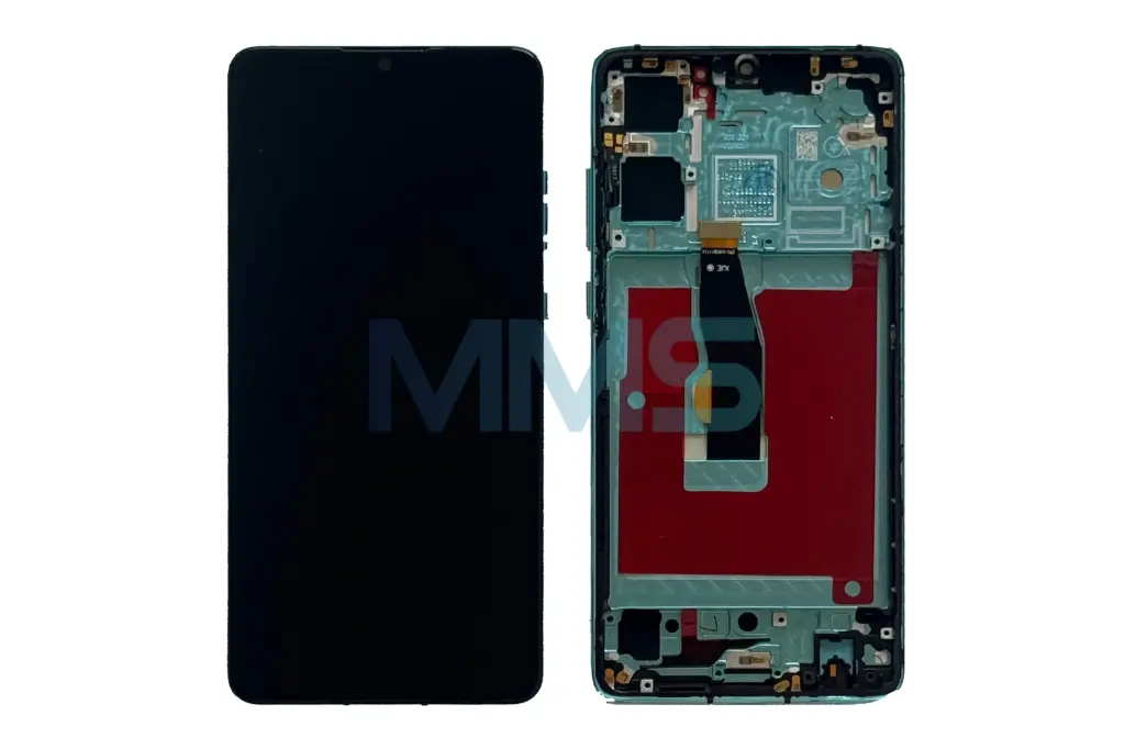 In-Cell für Huawei P30 (neue Version) Aurora Blau 02354HRH 2019 mit Rahmen