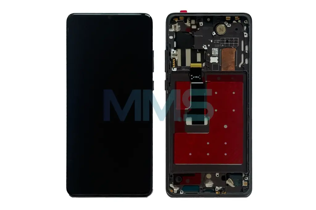 In-Cell für Huawei P30 Pro Schwarz 2019 mit Rahmen