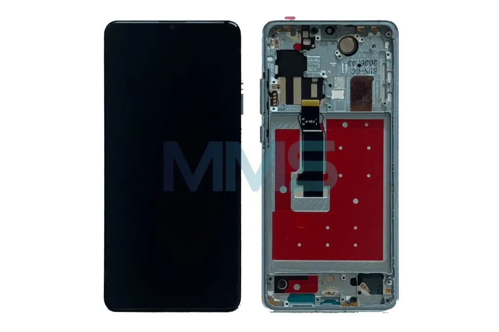 In-Cell para Huawei P30 Pro azul aurora 2019 con marco