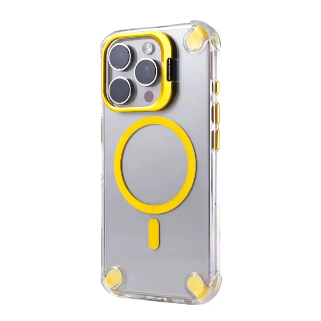 Sunix Showy MagSafe Hülle für iPhone 16 Pro – Gold