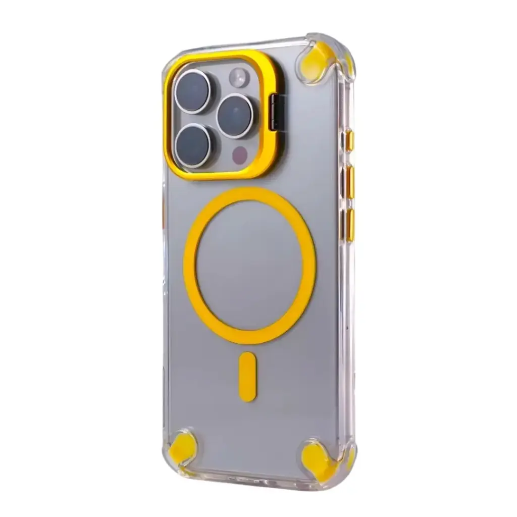 Sunix Showy MagSafe Hülle für iPhone 13 Pro Max – Orange