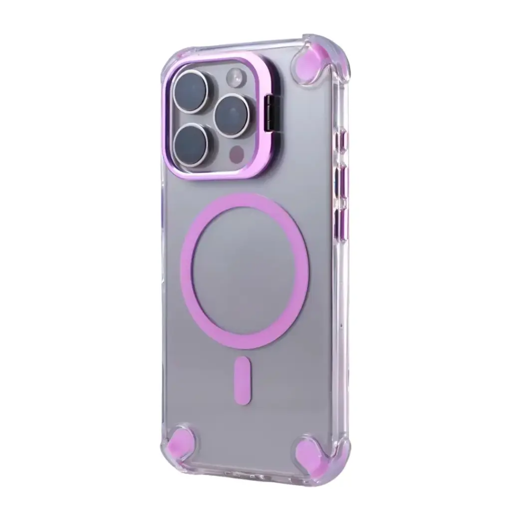 Sunix Showy MagSafe Hülle für iPhone 14 Pro Max – Lila