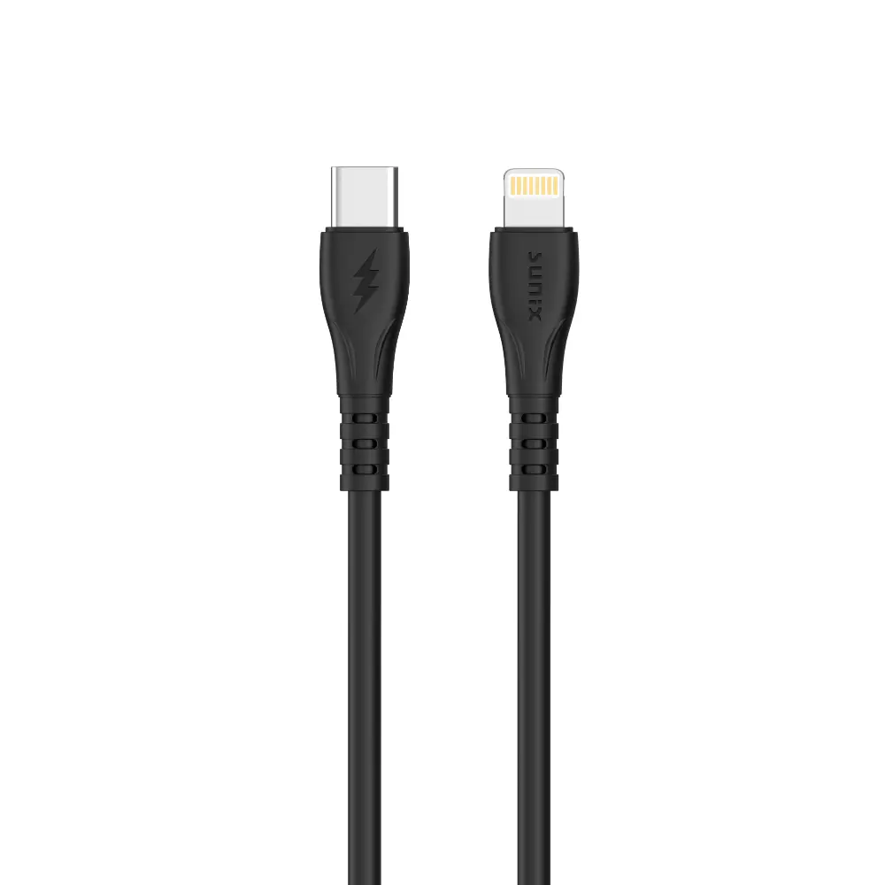 Sunix SC97 Type-C auf Lightning – Schwarz