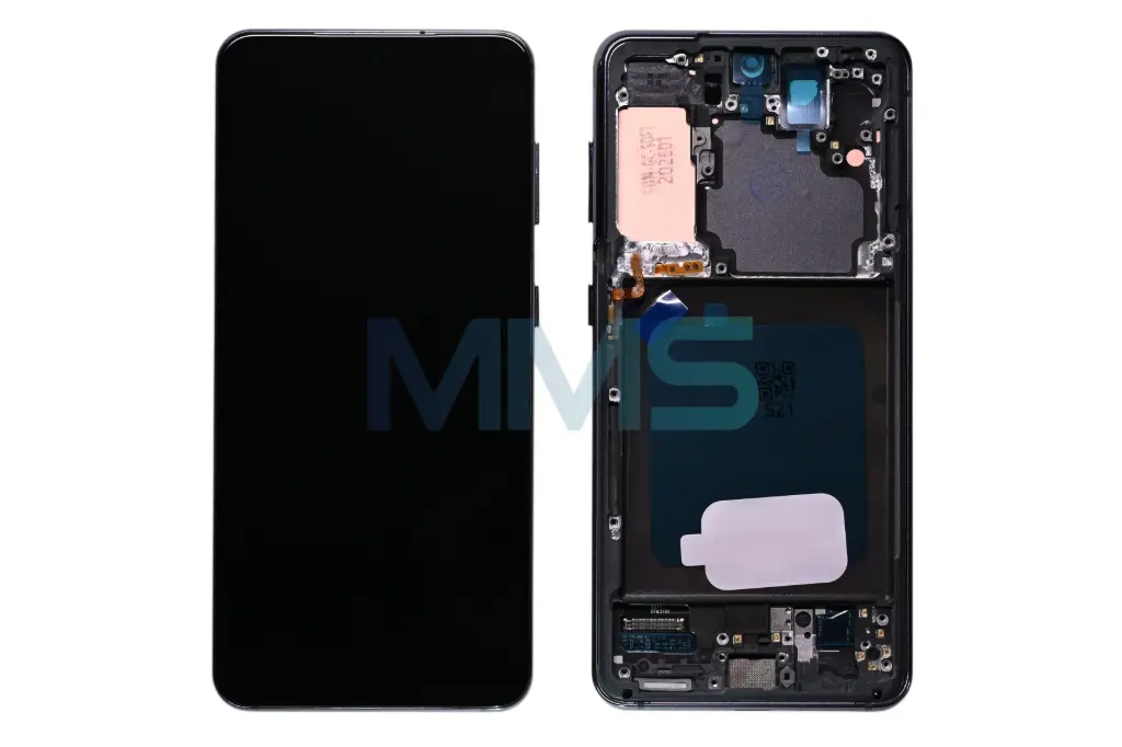 Soft-OLED-Display für Samsung S21 5G mit Rahmen