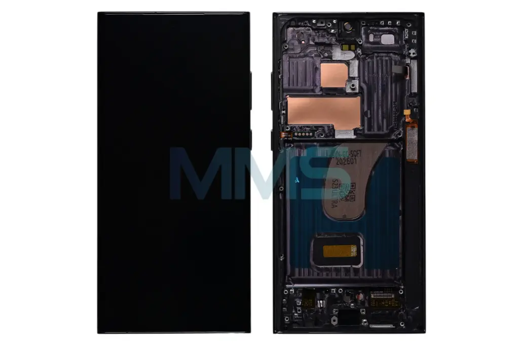 Soft-OLED-Display für Samsung S23 Ultra mit Rahmen