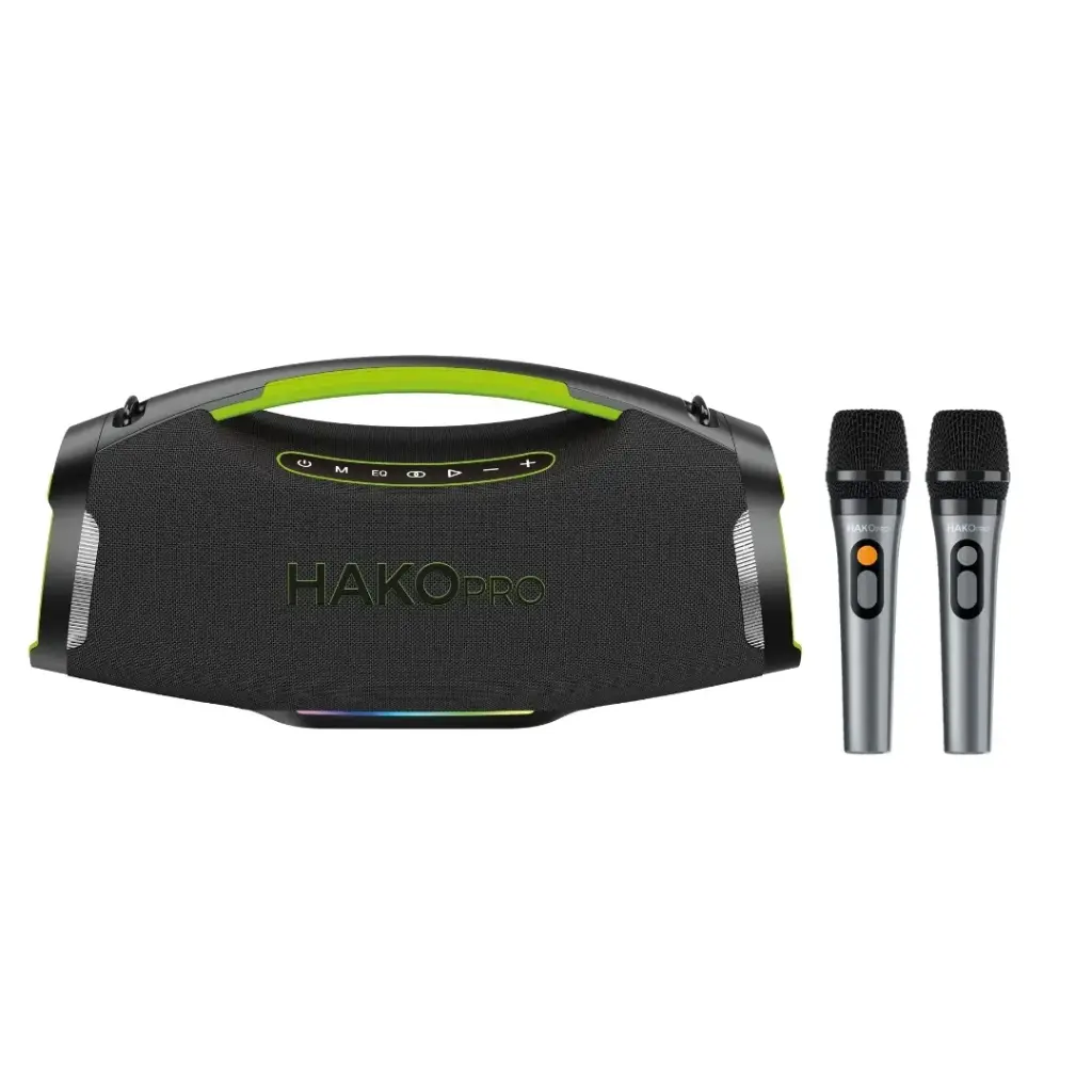 HakoPro H702: altavoz inalámbrico portátil de 16 000 mAh y 350 W, con clasificación IPX5