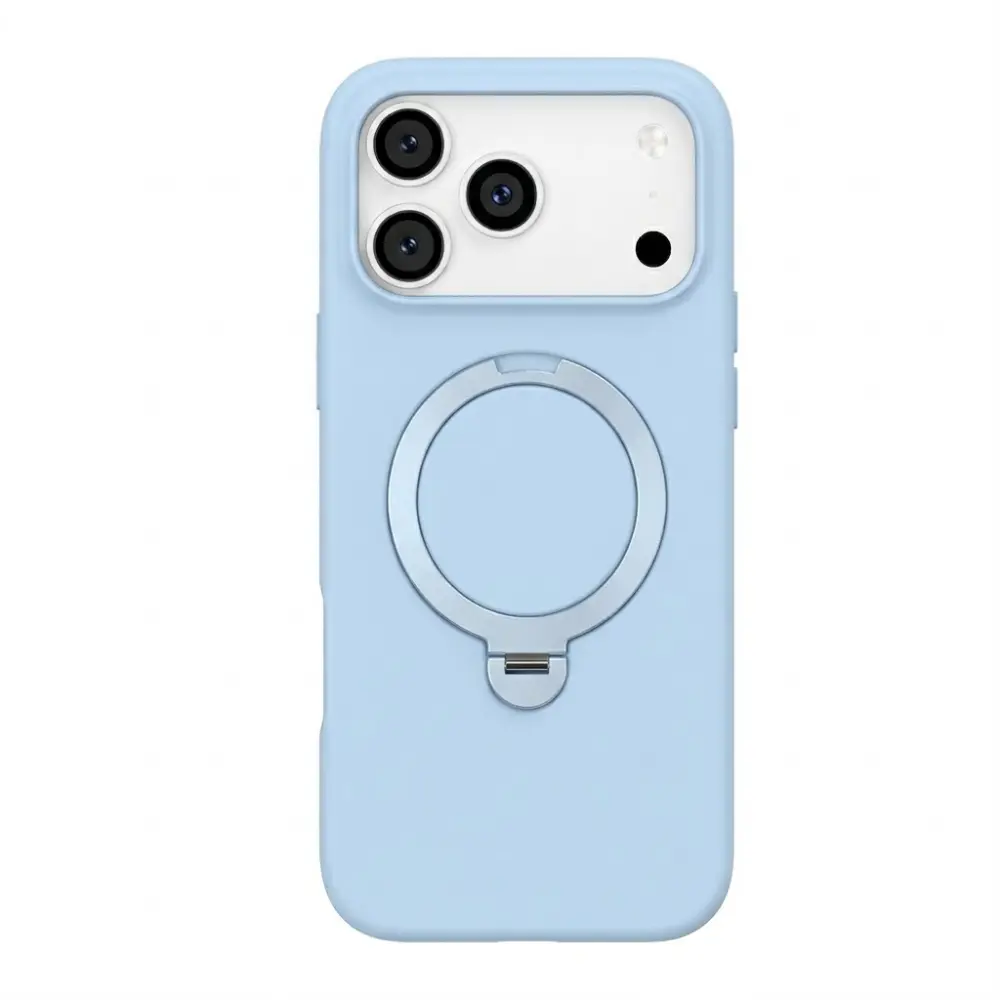 Sunix Revolve MagSafe Hülle für iPhone 17 Pro – Babyblau