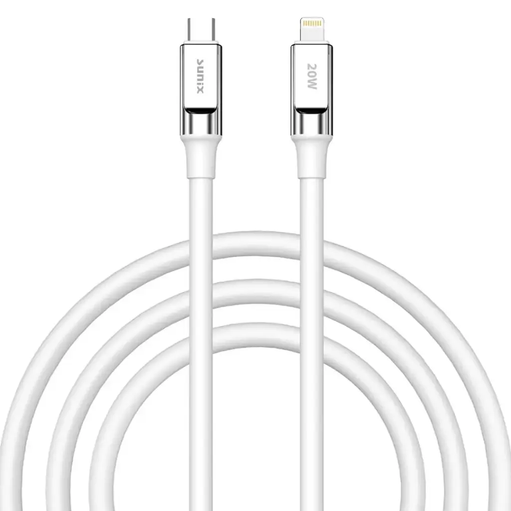 SC67 Type-C auf iOS Kabel – Weiss
