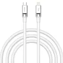 Sunix SC67 Type-C-Auf-Lightning-Kabel – Weiss