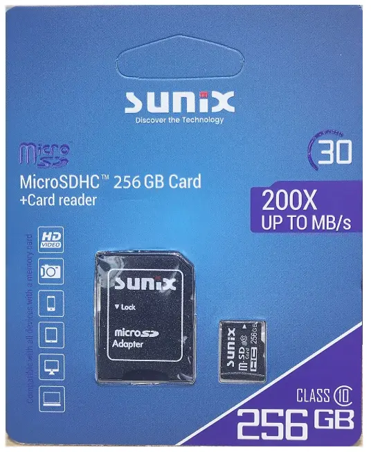 256 GB MICRO SD CARD