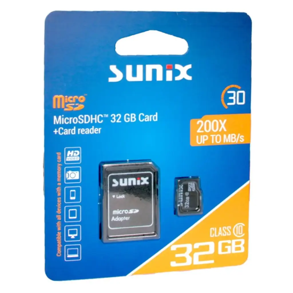SUNIX 32 GB MICRO SD CARD