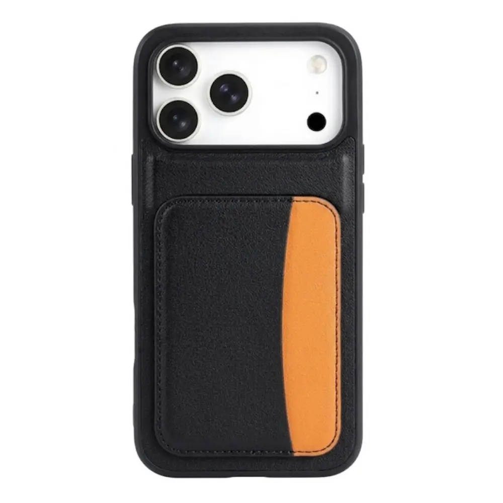 Sunix Mono Wallet Hülle für iPhone 16 Pro Max – Schwarz