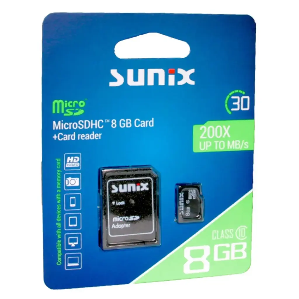 8 GB microSD-Karte
