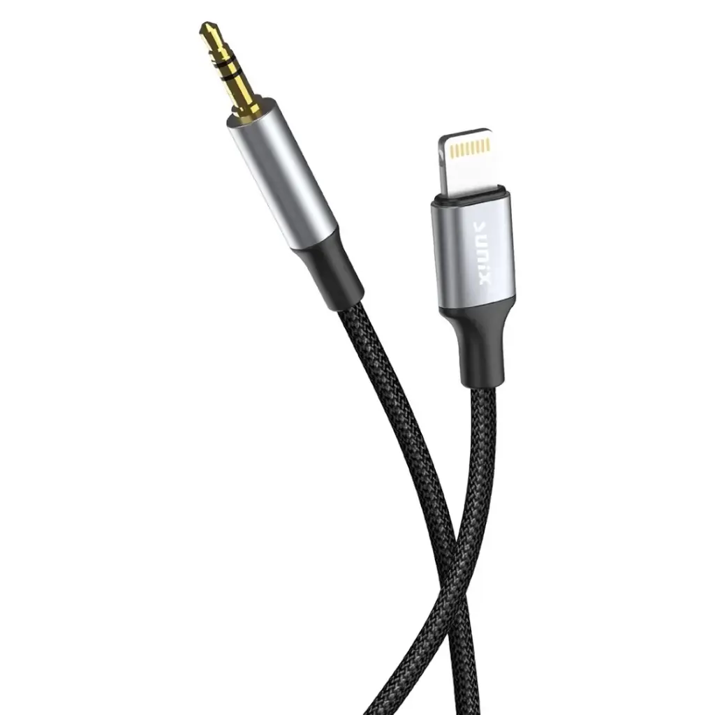 SUNIX AC04 PLUS LIGHTNING TO AUX CABLE PUG AND PLAY