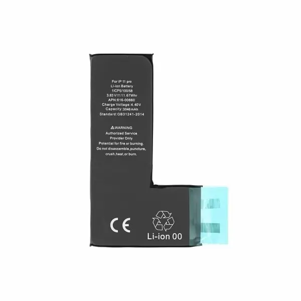 BATTERY FOR IPHONE 11 PRO (WITHOUT FLEX CABLE)