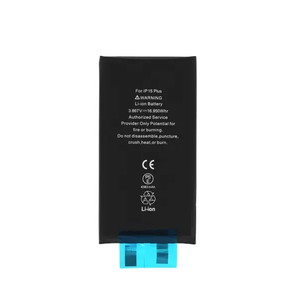 BATTERY FOR IPHONE 15 PLUS (WITHOUT FLEX CABLE)