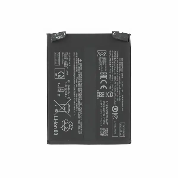 Akku für Xiaomi 11T Pro 2430 mAh Schwarz BM58 (18709)