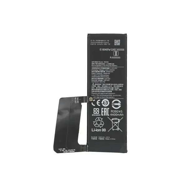 AKKU FÜR Xiaomi Mi 10 PRO 5G - 4400mAh - SCHWARZ BM4M (17895)