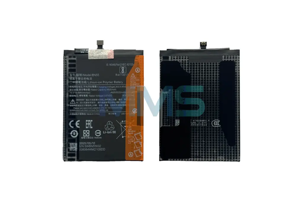 Batería para Xiaomi Redmi Note 9S BN55